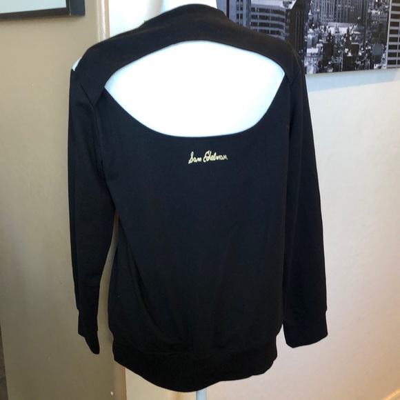 HPπ Sam Edelman Peek-A-Boo Back Sweatshirt - Picture 2 of 6